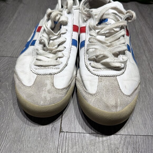 Onitsuka Tiger Mexico 66 Classic White Blue Red Men’s Size 8 main image 9